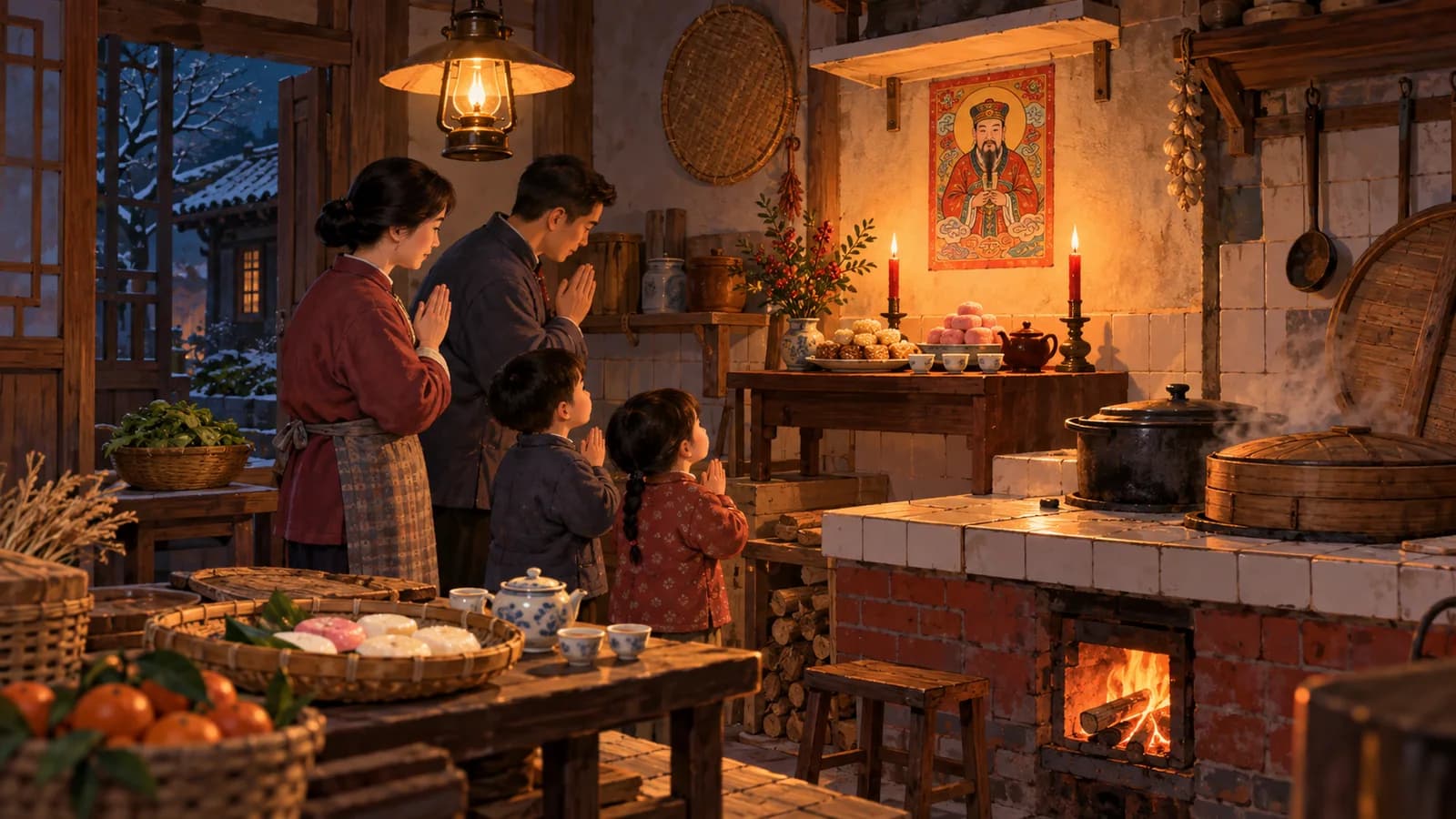 送灶（祭灶日）：農曆十二月廿四節慶介紹