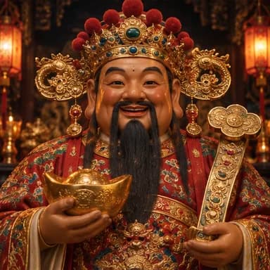 財神爺形象圖