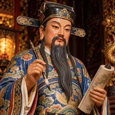 文昌帝君形象圖