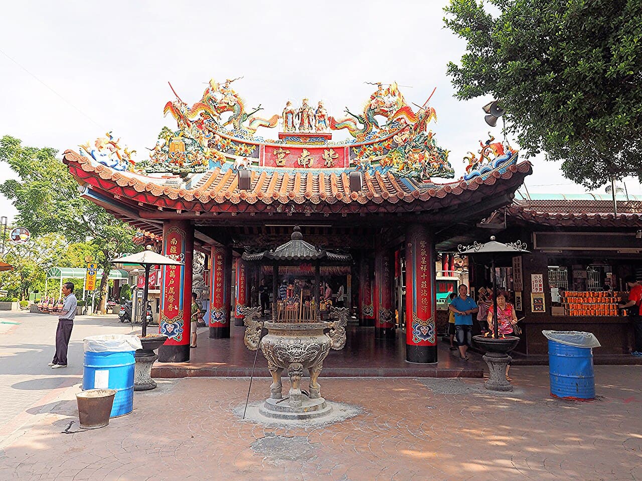 竹山紫南宮：土地公信仰與求財文化