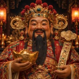 財神爺形象圖