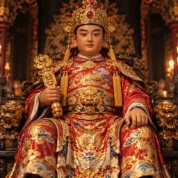 廣澤尊王形象圖