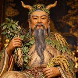 神農大帝形象圖