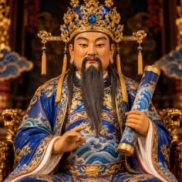 水官大帝形象圖