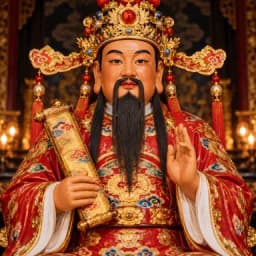 天官大帝形象圖