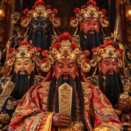五府千歲形象圖