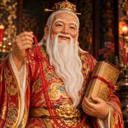 月下老人形象圖