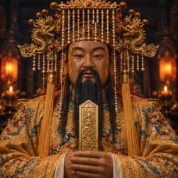 玉皇大帝形象圖