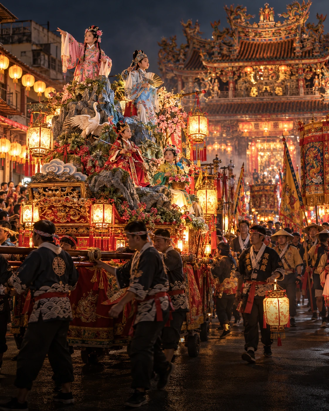 藝閣陣:地方祭典主題插畫
